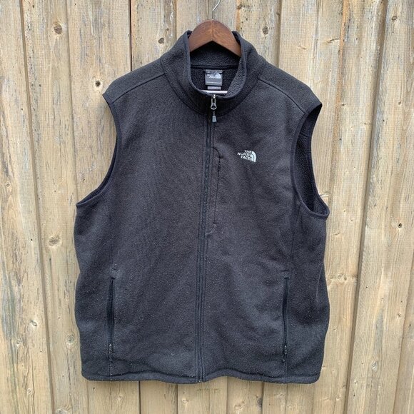 The North Face Fleece Vest XXL Gray - Picture 2 of 6